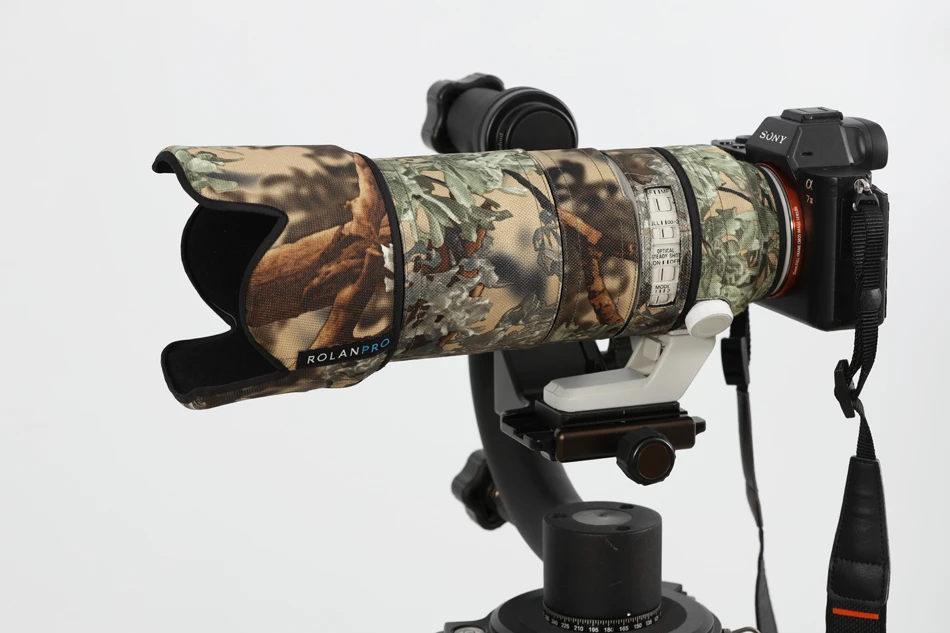Линзы ROLANPRO водонепроницаемое камуфляжное покрытие для sony FE 70 200 f 2 8 GM OSS fs0017|Сумки
