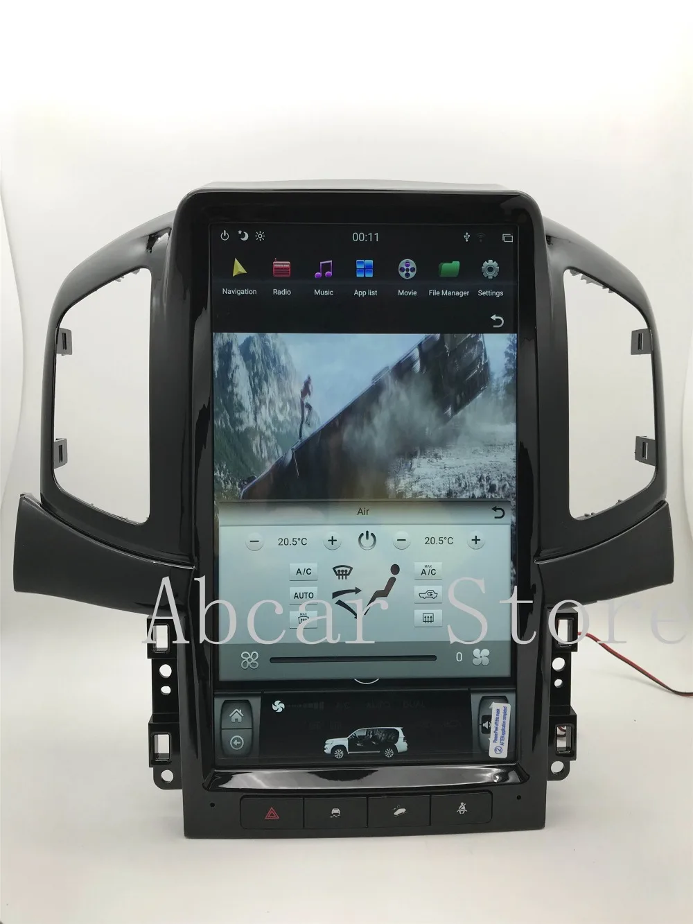 13,6 ''Tesla стиль Android 8,1 PX6 HDMI Автомобильный dvd-плеер gps навигация для Chevrolet Captiva 2012- Радио Стерео ips аудио
