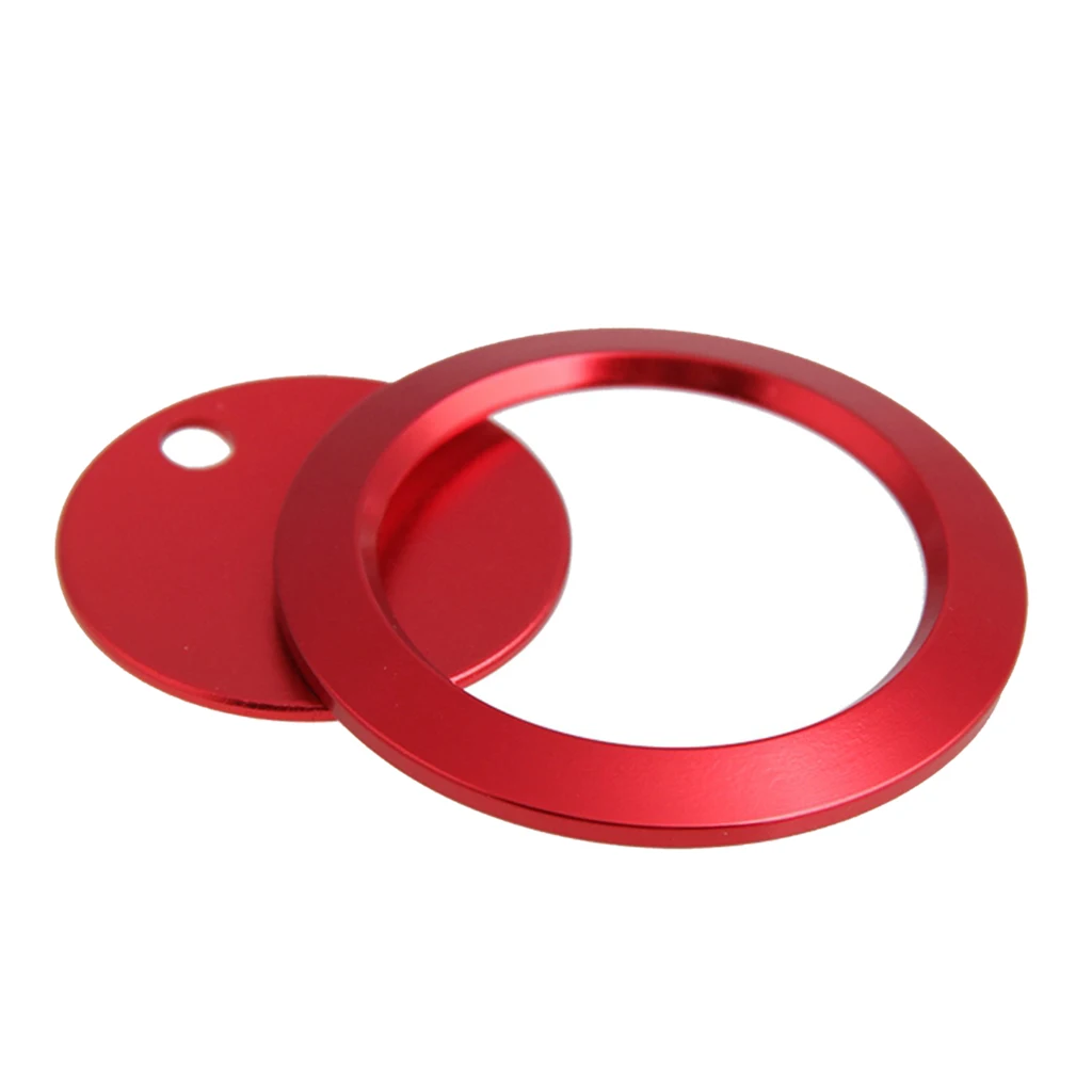 

Engine Start Stop Button, Cool Car Accessories Key Ignition Starter & Knob Ring, fit for Ford F150