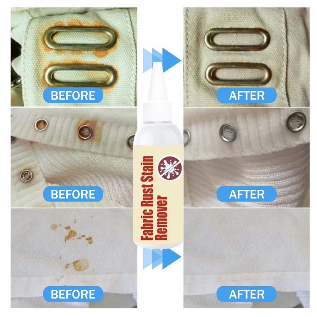 80 мл универсальные очистители ткани пятновыводитель от ржавчины безопасен для