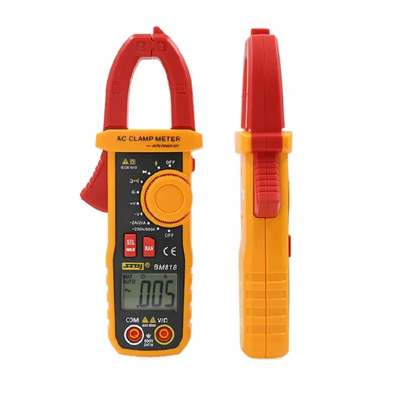 BM818/BM819 Цифровой мультиметр клещи Авто Диапазон измерительный