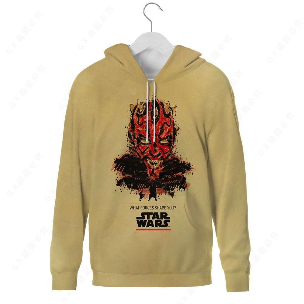 

Толстовка мужская с капюшоном, мультяшный 3d-принт из «Звездных войн», Детская кофта в стиле Харадзюку, классная повседневная кофта, лидер пр...