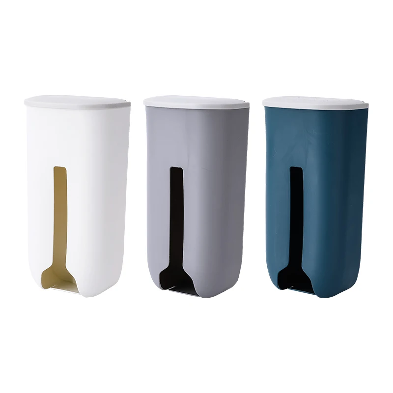

Garbage bag storage box Wall-mounted storage box Kitchen storage box