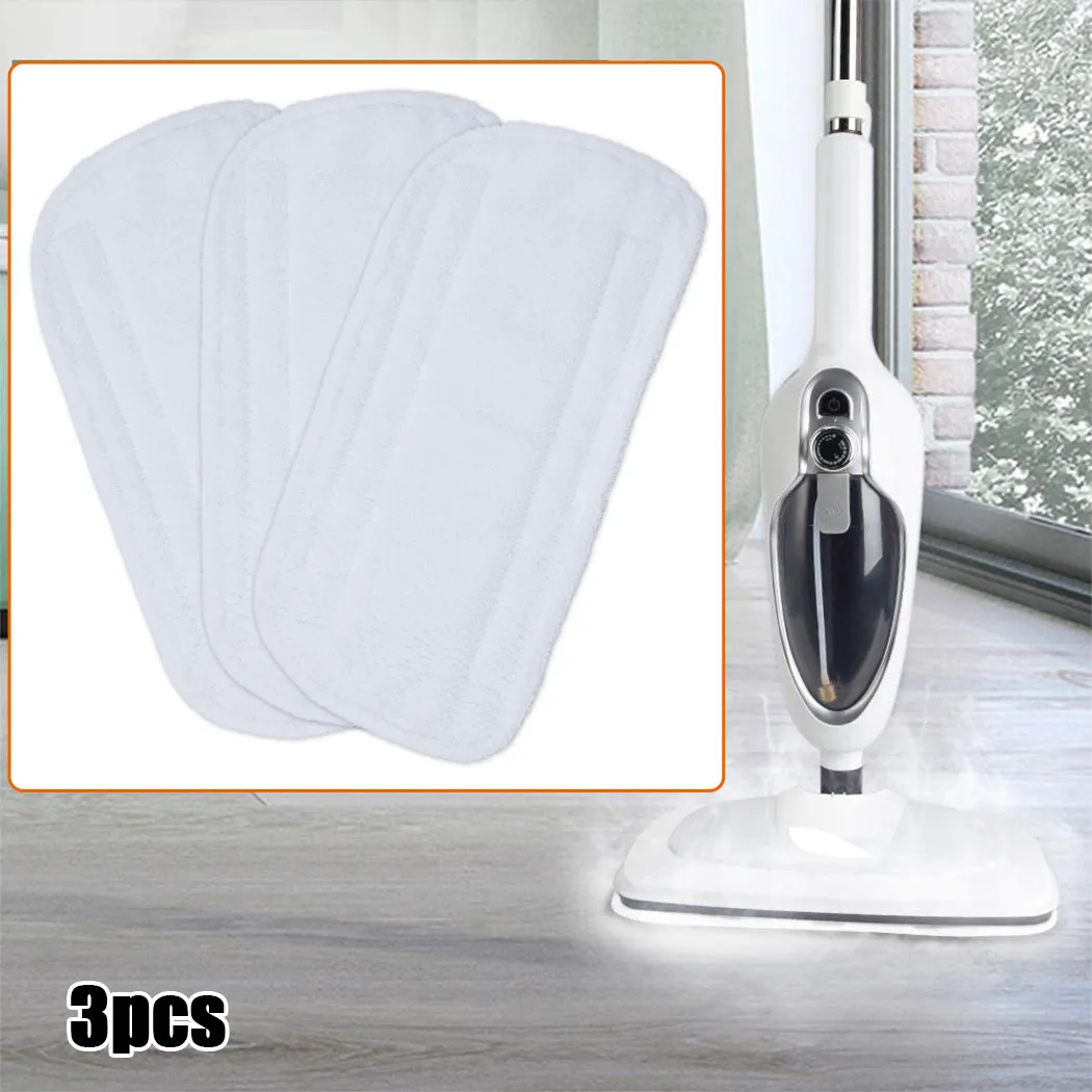 

3pcs Mop Cloth Mopping Cloths Mops Pad For Secura EM-516 Vacuum Cleaner Microfiber Mop Pads Replacement Washable Cleaning Pads