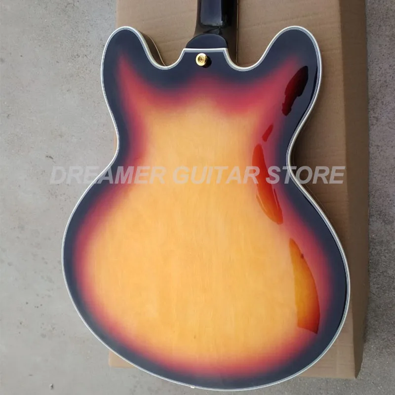 Одежда высшего качества ES Гитары s Полу полый корпус Джаз 335 Электрогитары