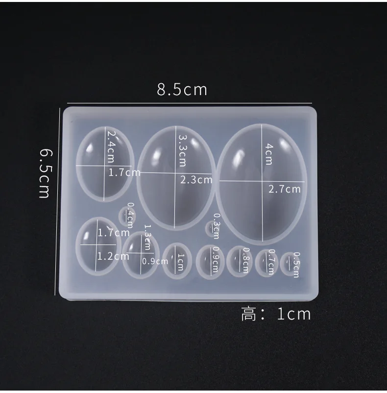 

Gemstone patch mold time gemstone decorative ornaments silicone Resin mold Handmade Pendant Jewelry Tools