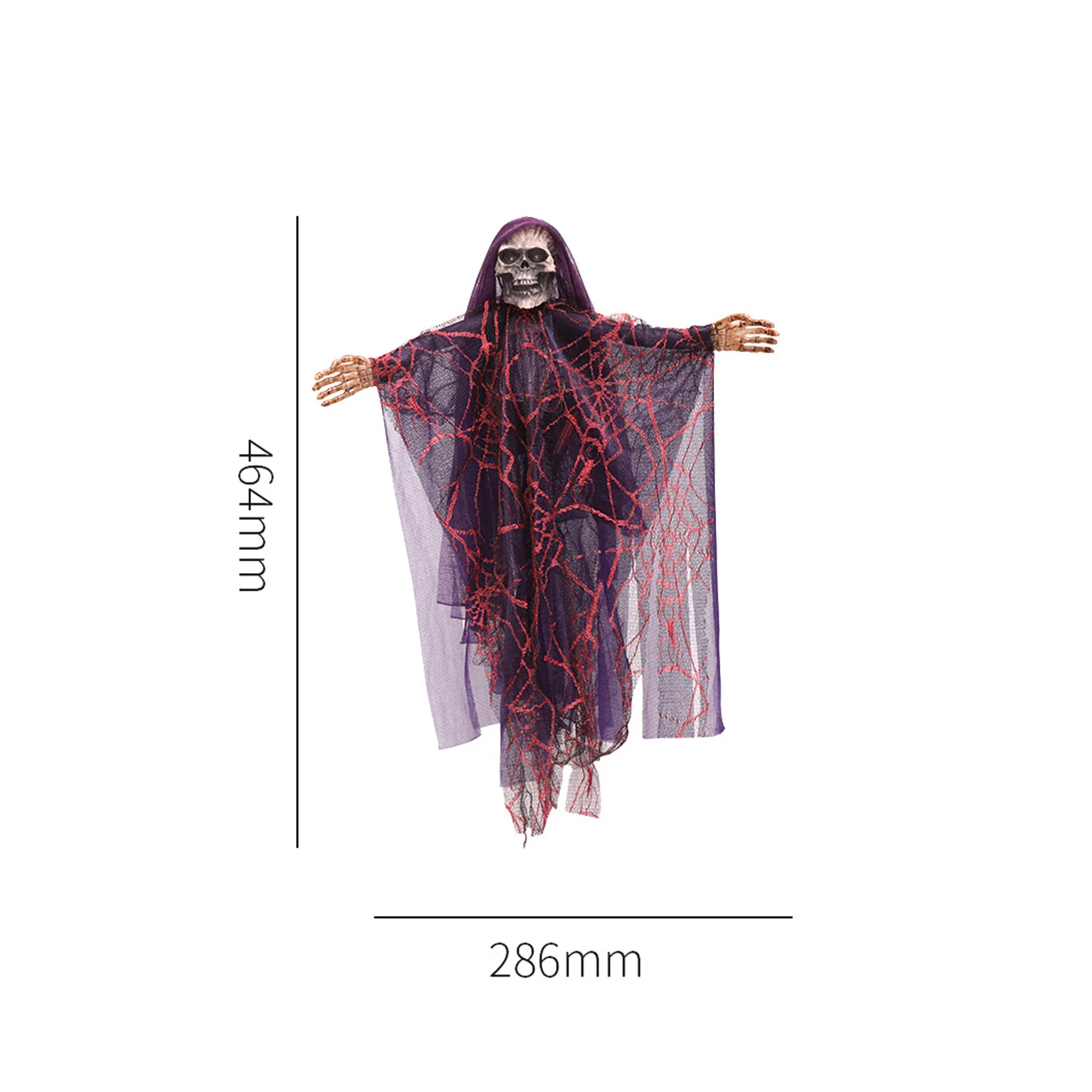Horror Grim Reaper Hanging Ghost Halloween Decorations Accessories Props Haunted House Bar Club Party Scary Decoration Prop | Дом и сад