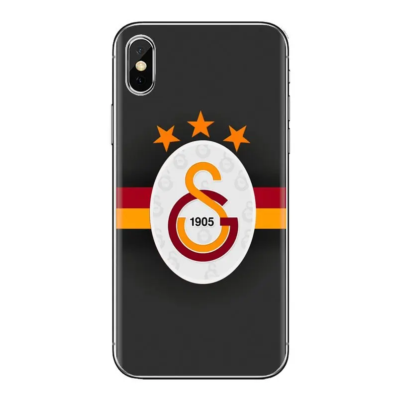Galatasaray SK логотип металлический лист для htc один U11 U12 X9 M7 M8 A9 M9 M10 E9 Plus Desire 630 530 626 628 816