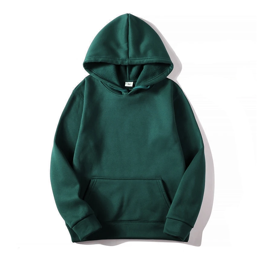 

Fashion Brand Men's Hoodies 2022 Autumn Winter Male Casual Hoodie Sweatshirts Streetwear Men Solid Color Hip Hop Hoodies Tops