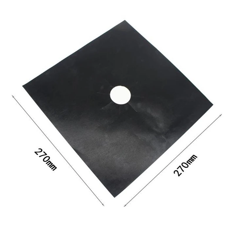 

Gas Stove Protection Pad Square Non-Stick Sheet Reusable Stove Clean Mat High Temperature Resistant Anti-fouling Cleaning Pad