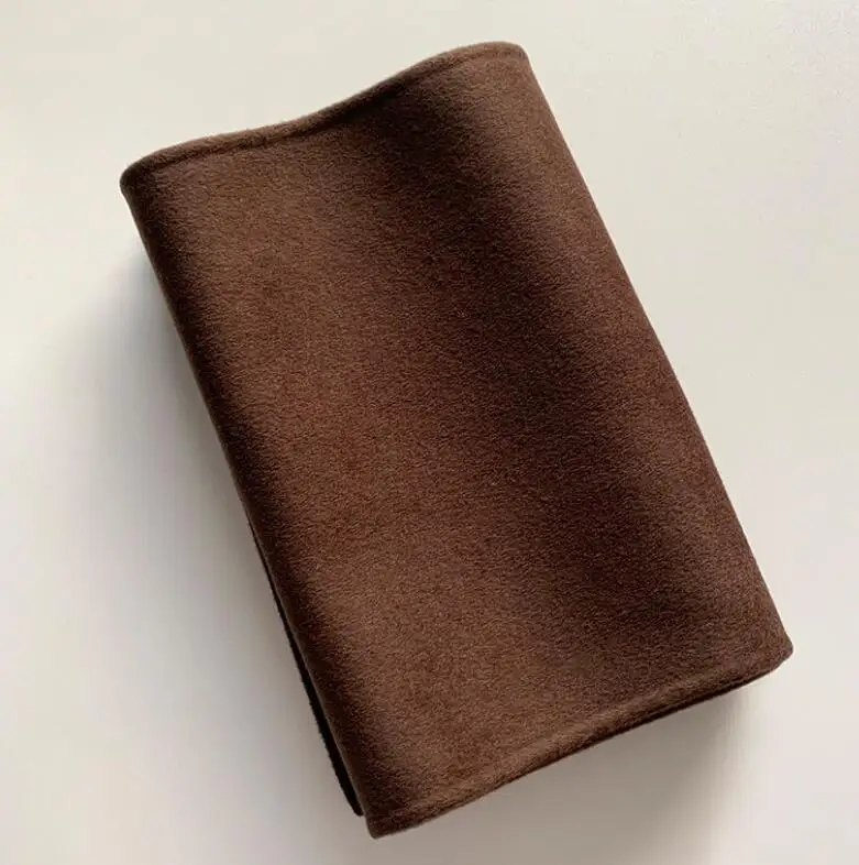 Женский и мужской двухсторонний шерстяной шарф Новинка 2021 теплый кашемировый