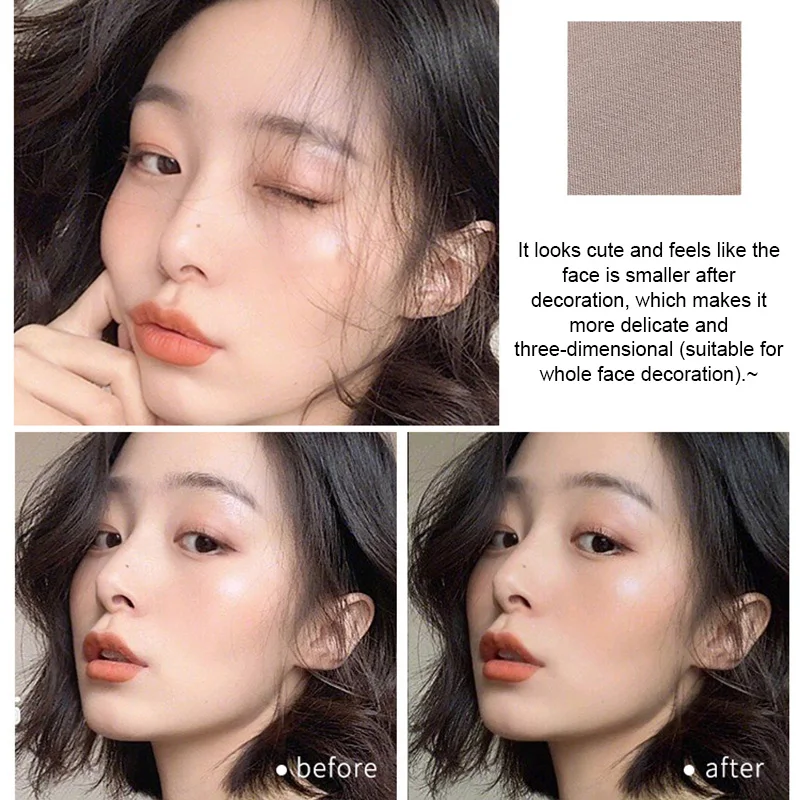 

Two-color Nose Shadow Powder Three-dimensional Repair Shading Contouring Powder KG66