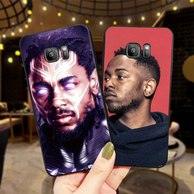 Mobile Phone Cases for Samsung M10 M20 M30 S6 S7 Edge S10 S9 S8 PLUS Soft Silicone Cover Kendrick Lamar | Мобильные телефоны и