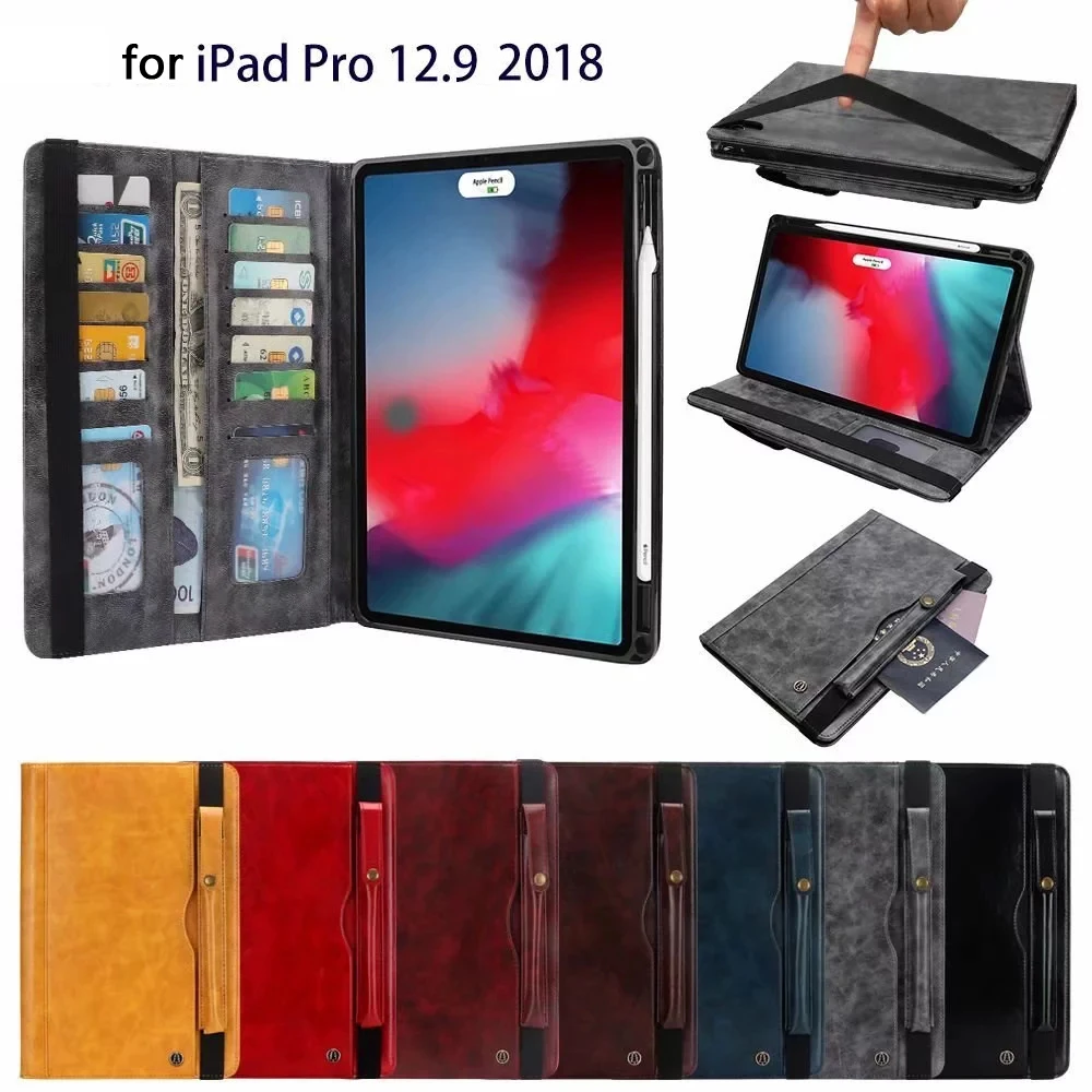 Роскошный чехол-Кошелек из искусственной кожи с отделением для карт и зарядным