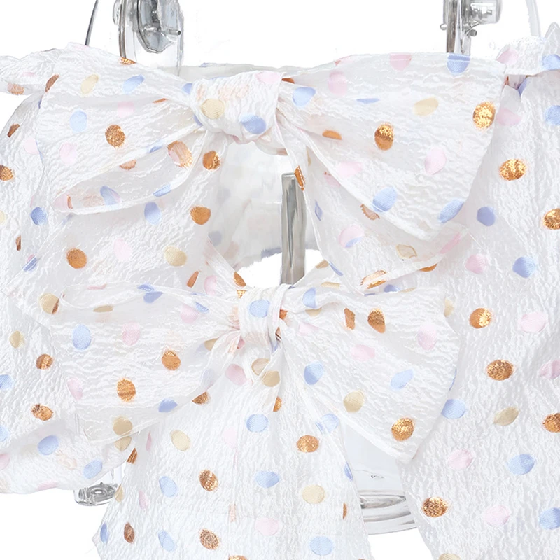 Женская винтажная блузка TWOTWINSTYLE с блестками воротником-лодочкой и рукавом три