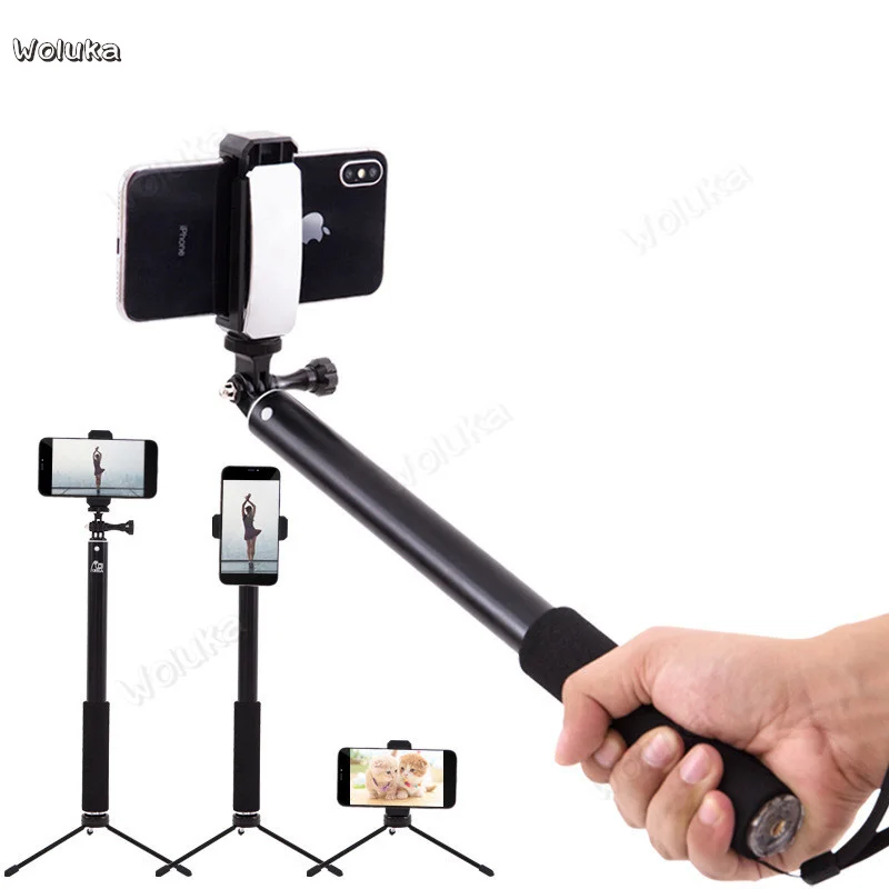 Tripod mobile phone live selfie stick wireless Bluetooth remote control universal CD50 T07 | Электроника