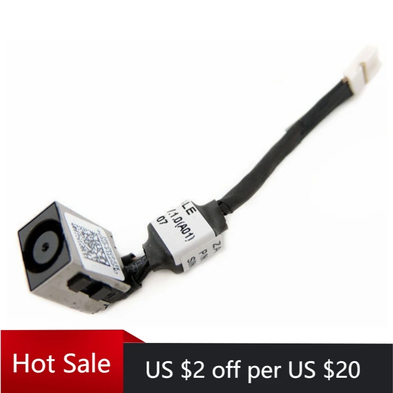 

DC POWER JACK w/ CABLE fits for DELL P17E P17E001 P17E002 P17E003 P17E004 P17E005
