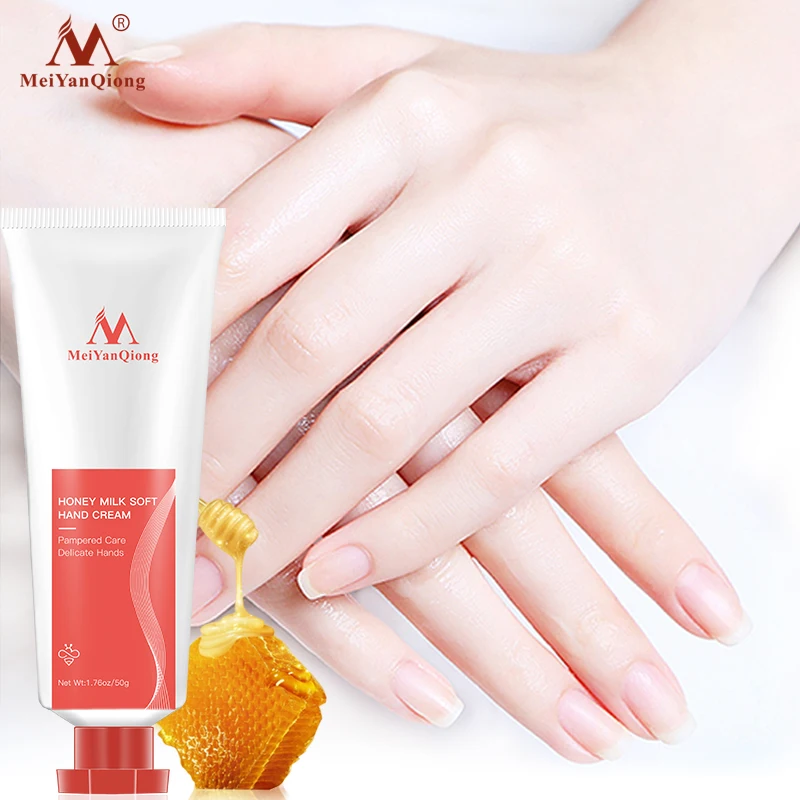 

Honey Milk Soft Hand Cream Lotions Serum Repair Nourishing Hand Skin Care Anti Chapping Anti Aging Moisturizing Whitening Cream
