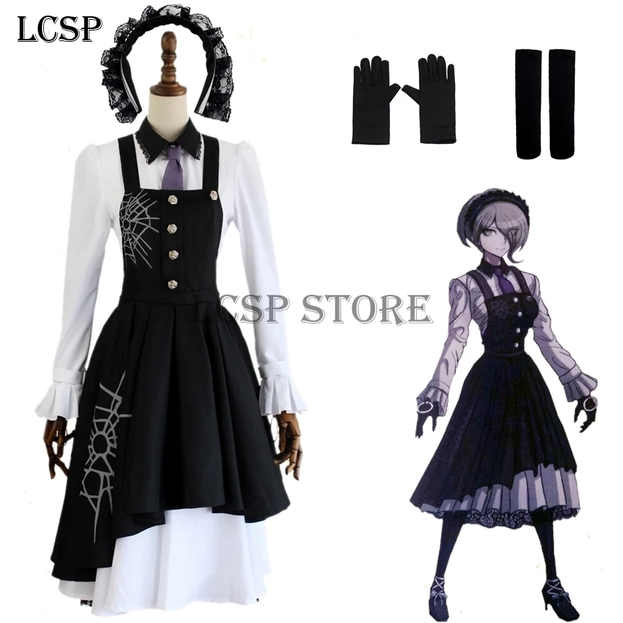 LCSP Danganronpa V3 харукава Маки акамацу КАЕДЕ чабашира тенко косплей костюм все персонажи Униформа полный комплект одежды