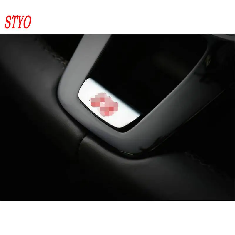 

STYO Автомобильное рулевое колесо R, металлическая наклейка из сплава для VW passat B8 GOLF 7 MK7 Tiguan 2017 Teramont 2017