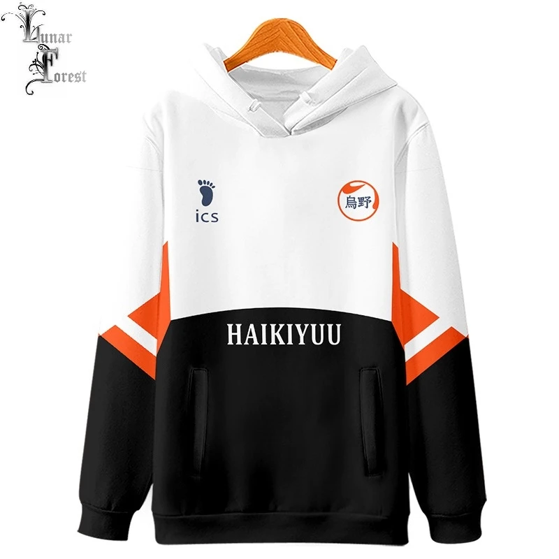 

Anime Haikyuu!! Hoodie Men Women Sweatshirt Autumn Winter Fashion Japanese Anime Hoodies Children Clothes Plus Size