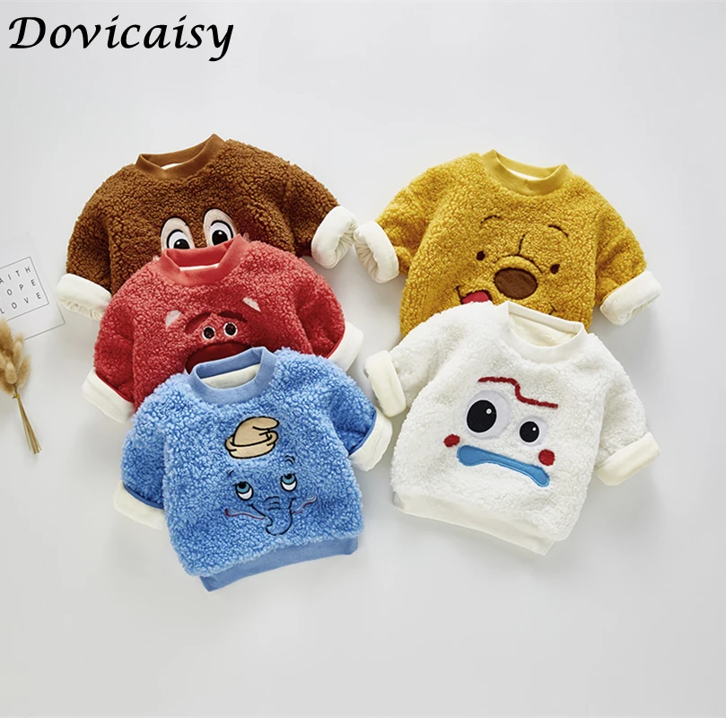 Осенний свитер для маленьких девочек одежда малышей Детский с капюшоном