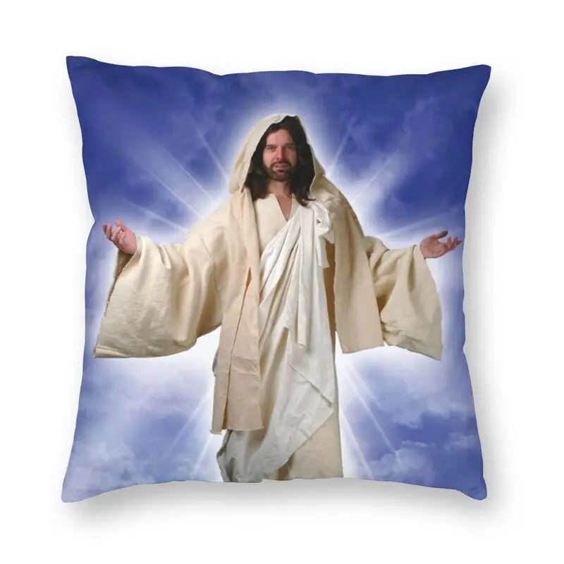

Divine Mercy Cushion Cover 40x40cm Home Decorative 3D Printing Jesus Christ Christian God Throw Pillow Case for Car Two Side