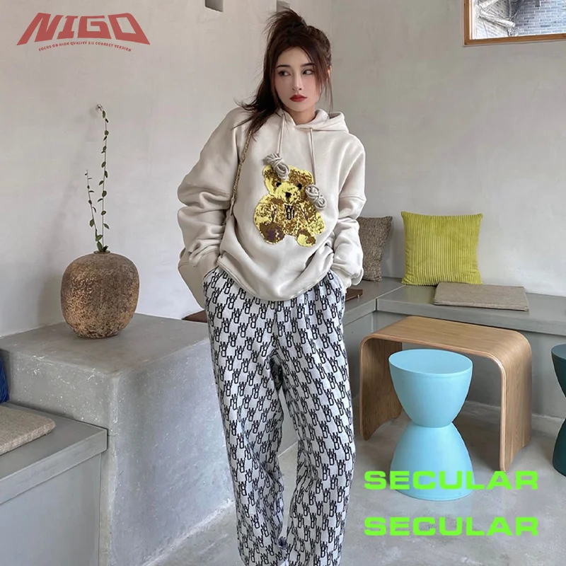 

NIGO WD Bear Sweater Coat