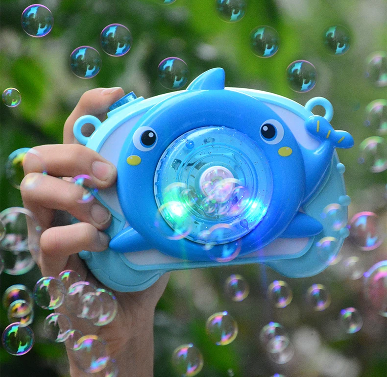 Детская Новая камера игрушки пузыри Электрический Дельфин Краб игрушечный