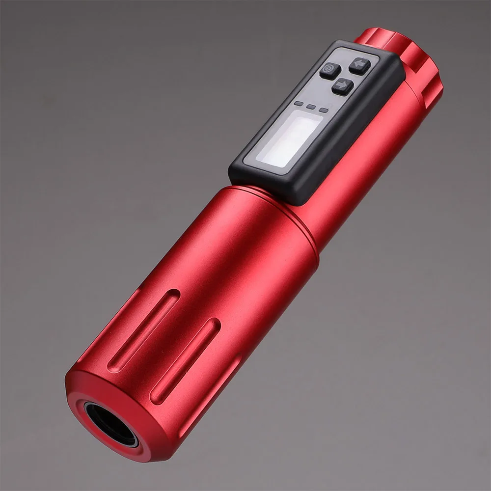 

Wireless Tattoo Machine Pen with Battery for Needles Cartridges Small Steel Cannon EM158 Light Quietly Pen from Captainink