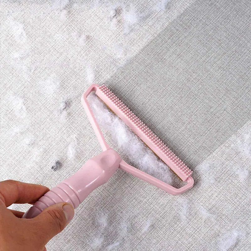 

Скребок ручной двусторонний из чистой меди, портативный инструмент для удаления шерсти и шерсти животных