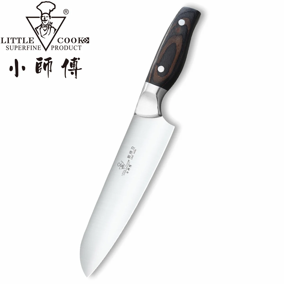 Кухонный нож шеф повара Little Cook 8 дюймов ножи с фиксированным лезвием|Кухонные