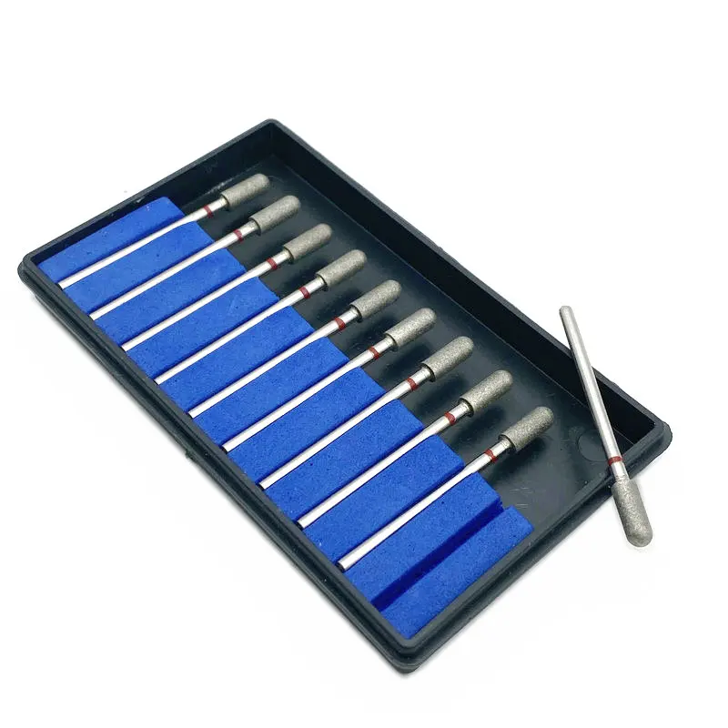 10 шт. зубные шлифовальные сверла для низкоскоростного прямого наконечника 2 35 мм