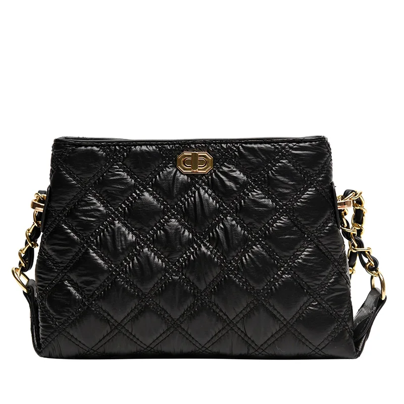 

Fashion Woman PU Leather Bags for Women 2020 Shoulder Bag Brand Rhombus Chain Bag Crossbody Bags Female Daily Messenger Bag