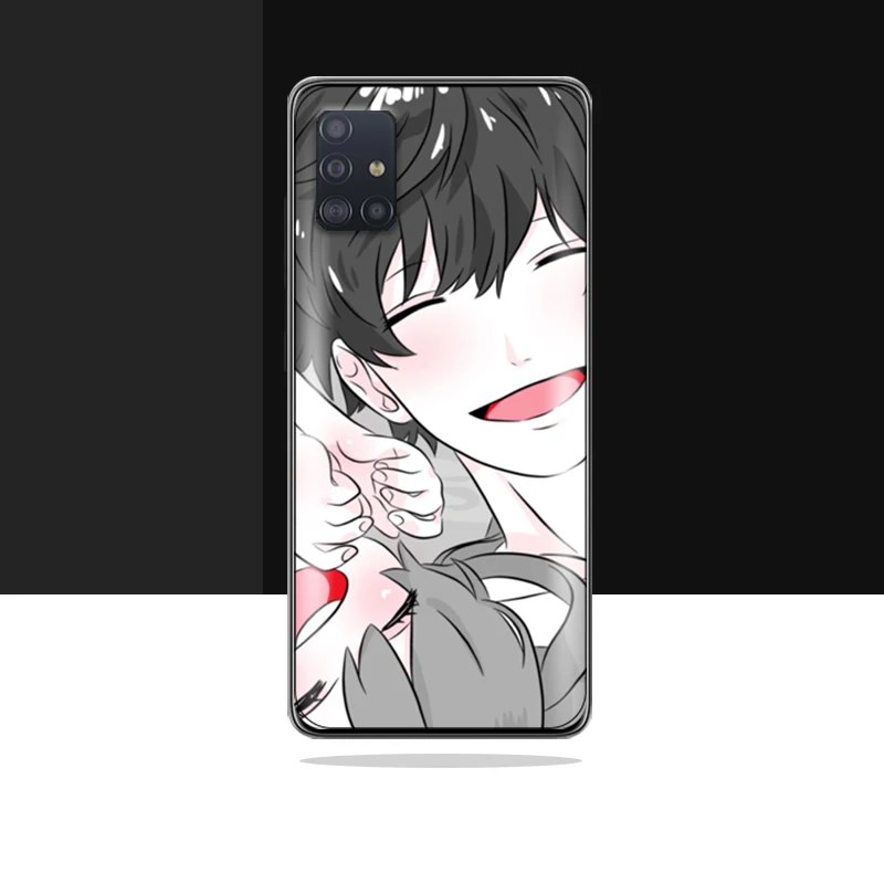 

Cute Japanese Anime Phone Case For Samsung Galaxy A72 A71 A51 A70 A60 A50 A40 A30S A30 A20E A20 A10 4G 5G Soft Coque