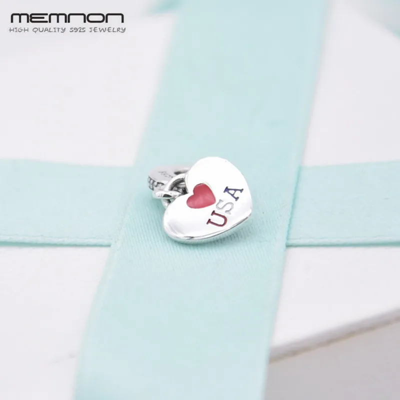 Осень 2019 ювелирные изделия из стерлингового серебра 925 пробы в форме сердца