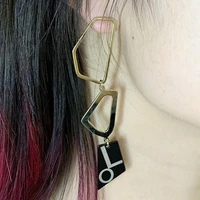 fashion letter love earring simple alloy drop dangle earring for women ear jewelry