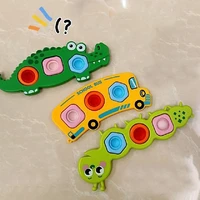 caterpillar fidget toys pop et push bubble for kid squishy sensory stress relief squeeze gift anti stress game fidget relax toy