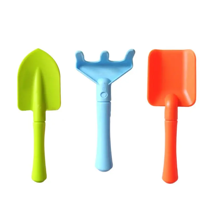 

8pcs/set Mini Gardening Tool with Tote Bag Gloves Shovels Rake Kids Garden Toys T8WE