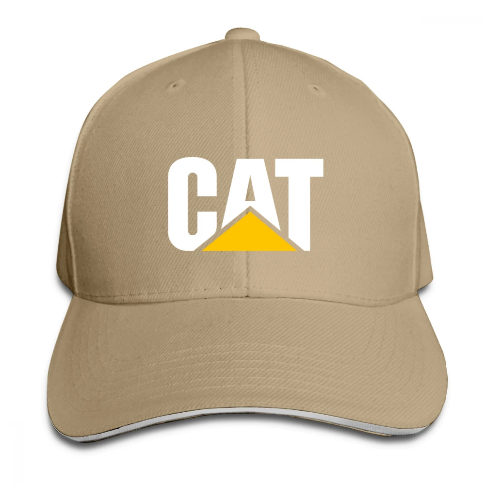 

CAT CATERPILLAR BULLDOZER Cap, men's and women's caps, duckbill caps, car baseball caps, unisex hip-hop adjustable Snapback caps