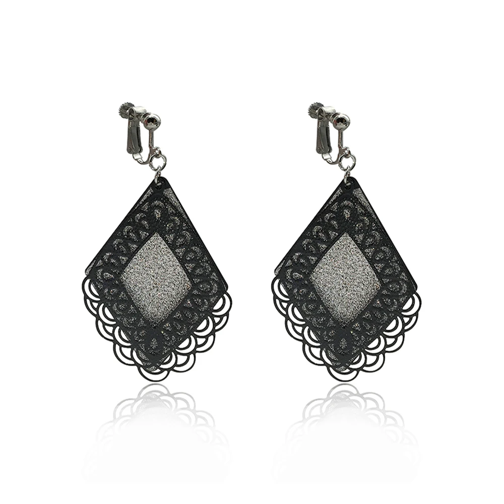 Серьги из шлифованной пряжи с пайетками для женщин ювелирное изделие модные