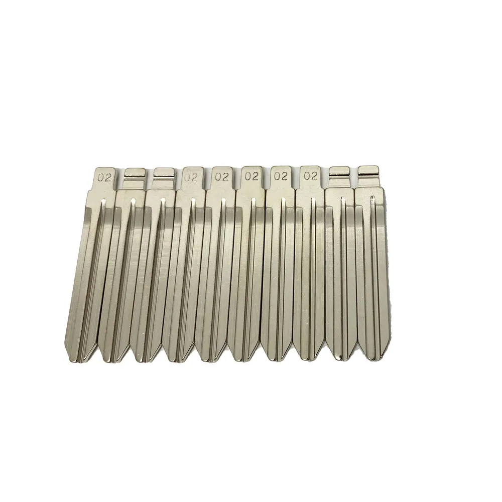 10PCS 02# KD Blade LISHI TOY43 TOY43AT Car Key For KEYDIY VVDI XHORSE JMD Toyota VIOS Hilux Fortuner Corolla Yaris - купить по