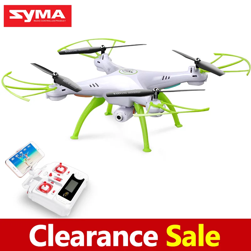 SYMA X5HW Камера Drone квадрокоптер Wi Fi FPV системы HD в режиме реального времени 2.4 г 4CH
