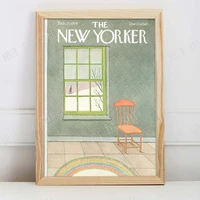 the new yorker magazine cover art print poster