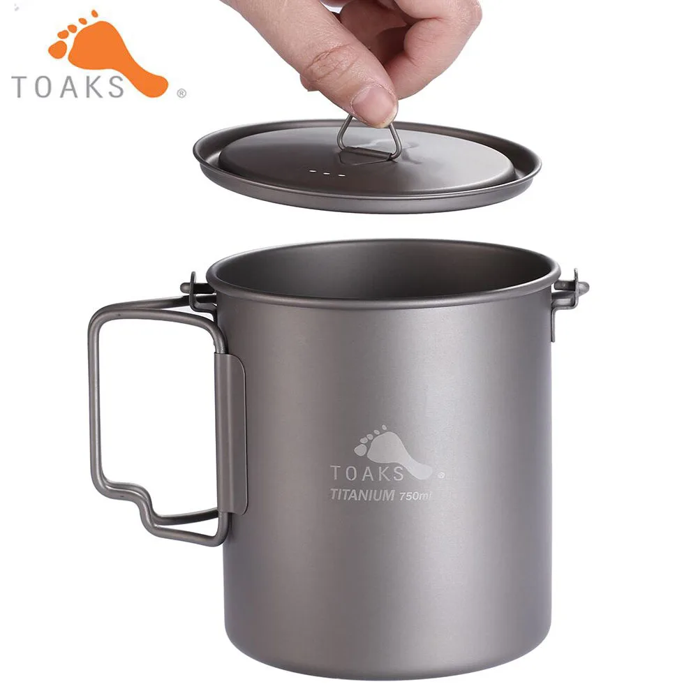 Титановый горшок для кемпинга 750 мл|camping pot|titanium potoutdoor camping pot |