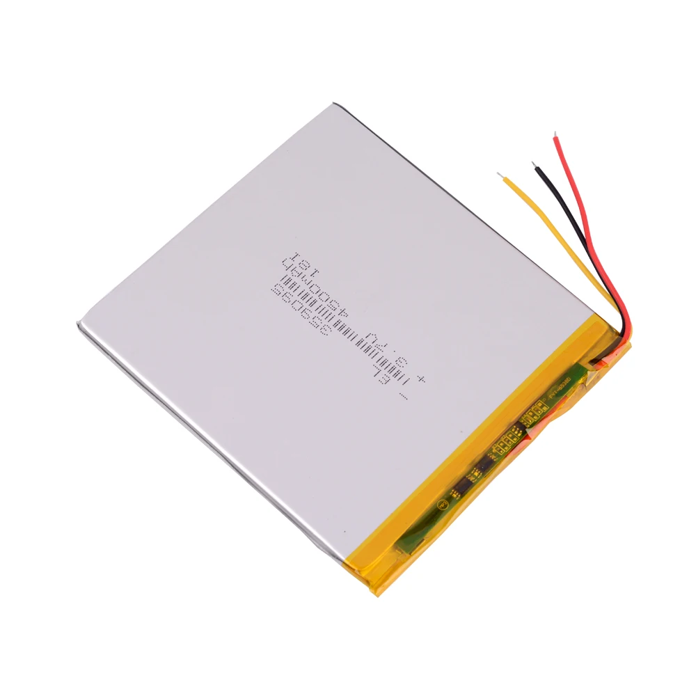 3 линии 3,7 V 4500mah планшетный аккумулятор gm литий-полимерный аккумулятор 359095 литий-ионный аккумулятор для MP3 MP4