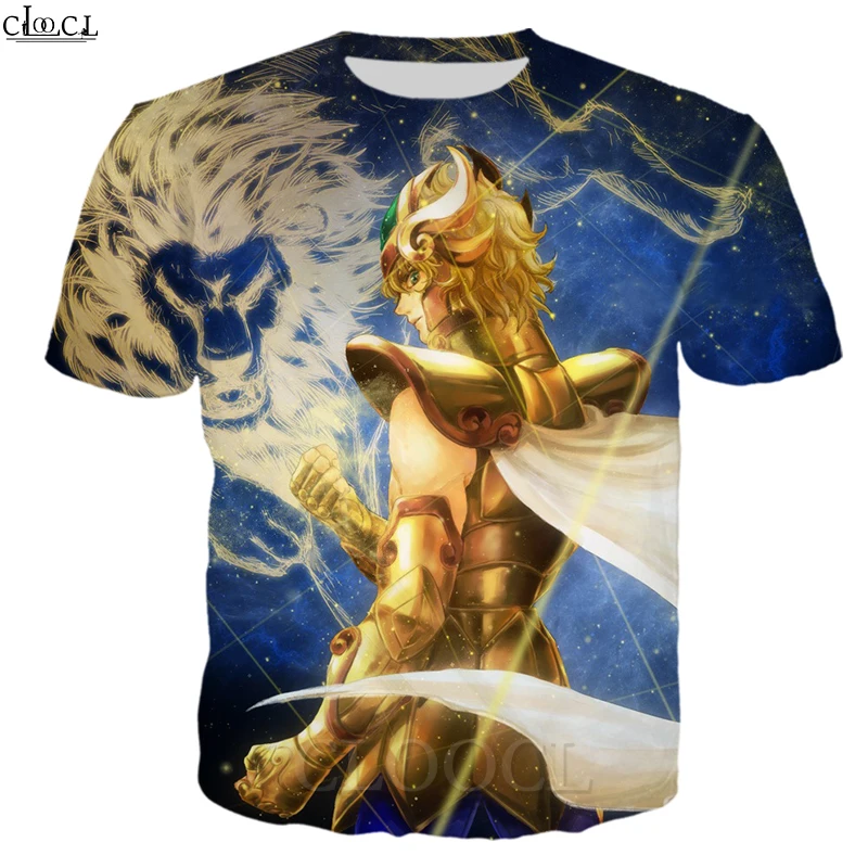 CLOOCL карнавальный костюм в стиле аниме &quotРыцари зодиака&quot футболки 3D принт
