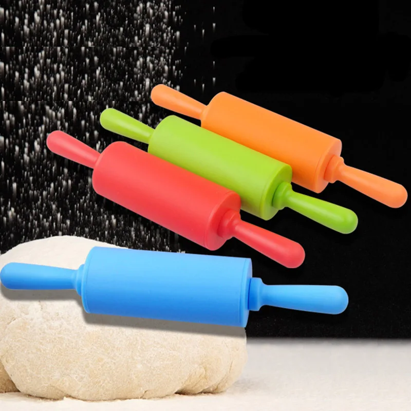 1 шт./компл. силиконовая скалка для теста ролик небольшого размера инструменты