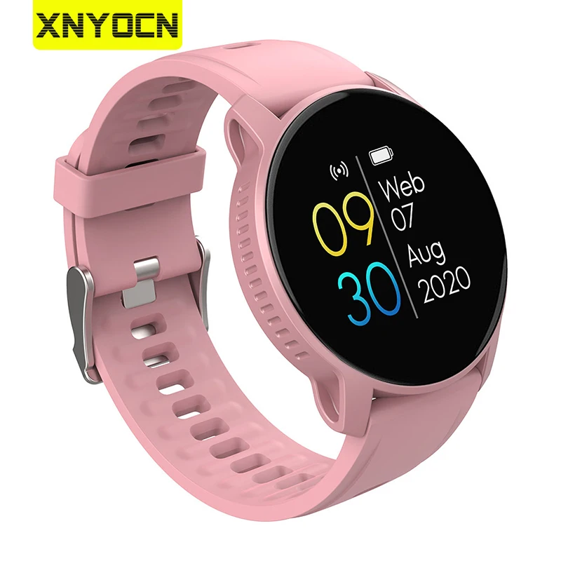 

Xnyocn Watches For Women Fitness Sport Smart Watch 2021 Men Blood Pressure Heart Rate Tracker Watch Electronic Clock For iOS