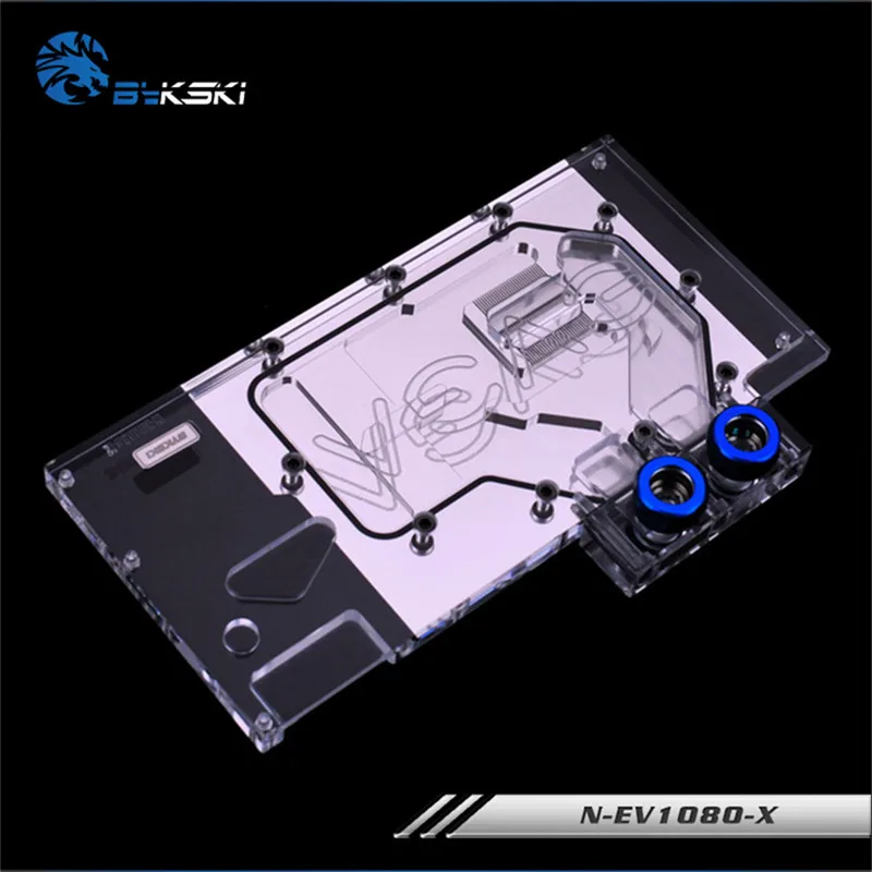 Bykski полный охват GPU водный блок для EVGA GTX1080 GTX1070 FTW видеокарта N EV1080 X|gpu water block|water